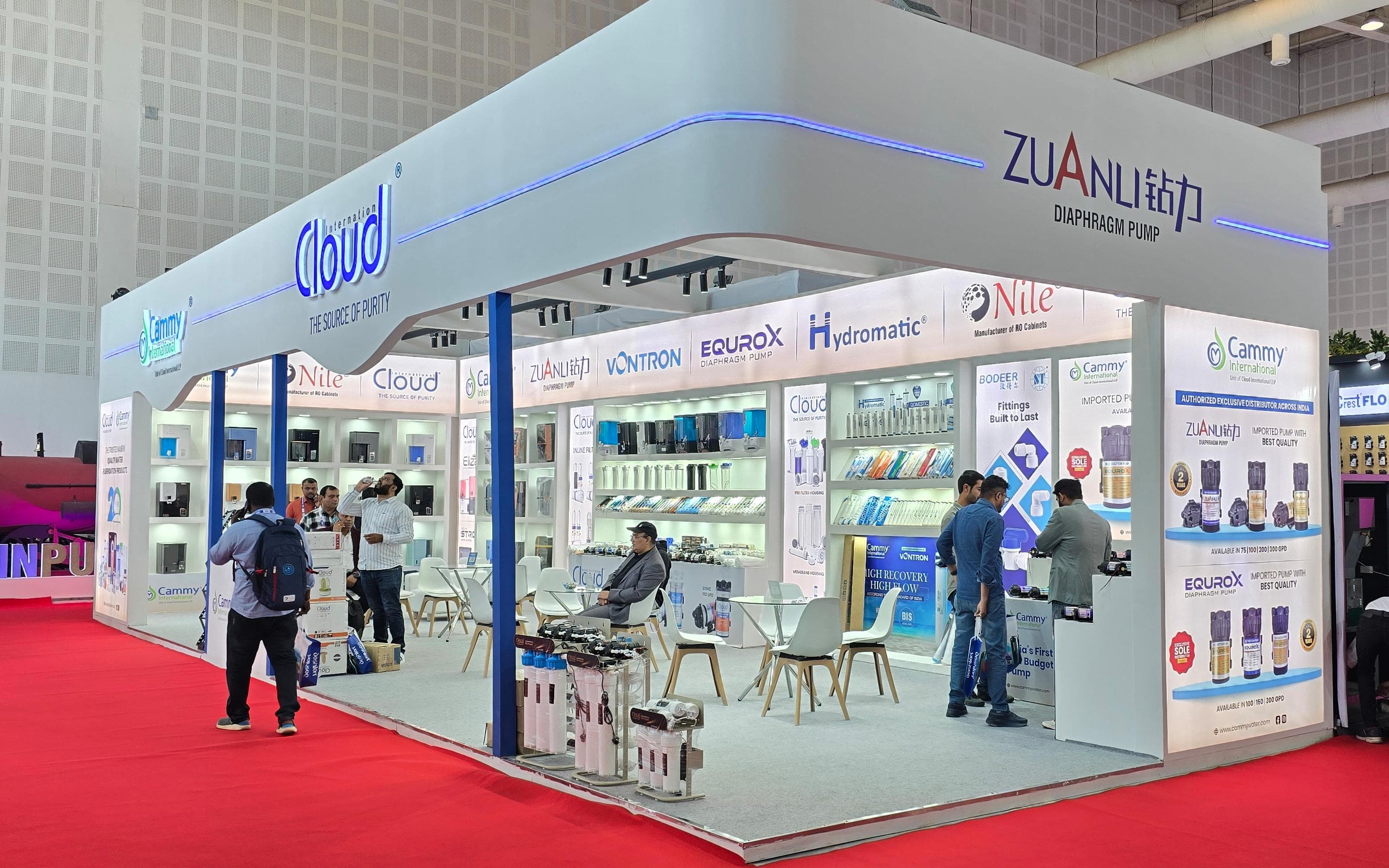 Verhoog uw activiteiten met onze premium boosterpompen - ontmoet ons op de expo in India!