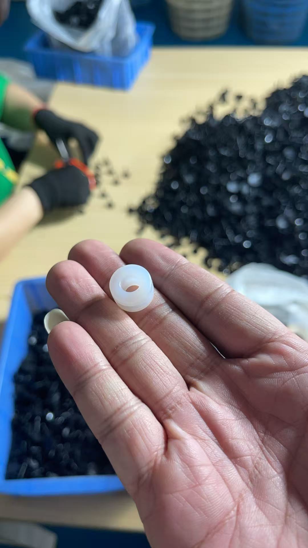 Siliconen antivibratiering voor industriële fans