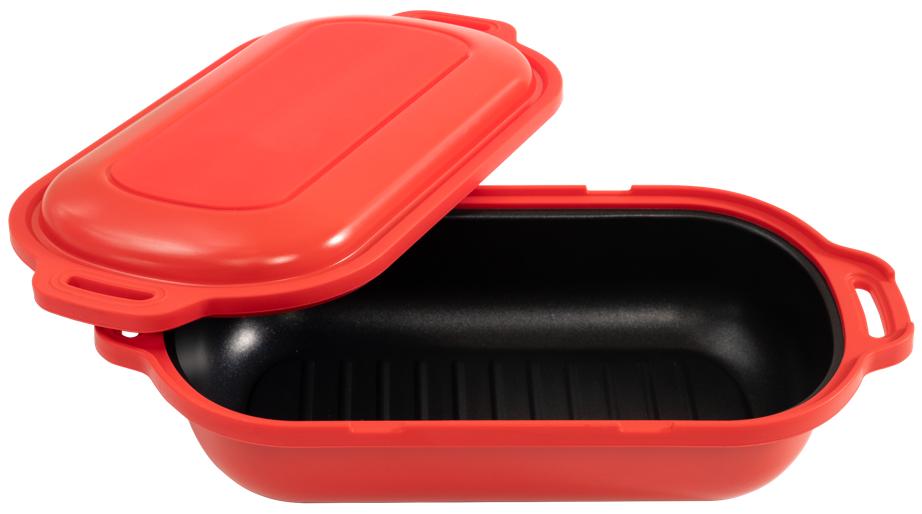 De Magnetronovenpan is een innovatief keukengerei dat speciaal is ontworpen voor koken in de magnetron.